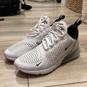 Nike Air Max 270 White Black Sneakers